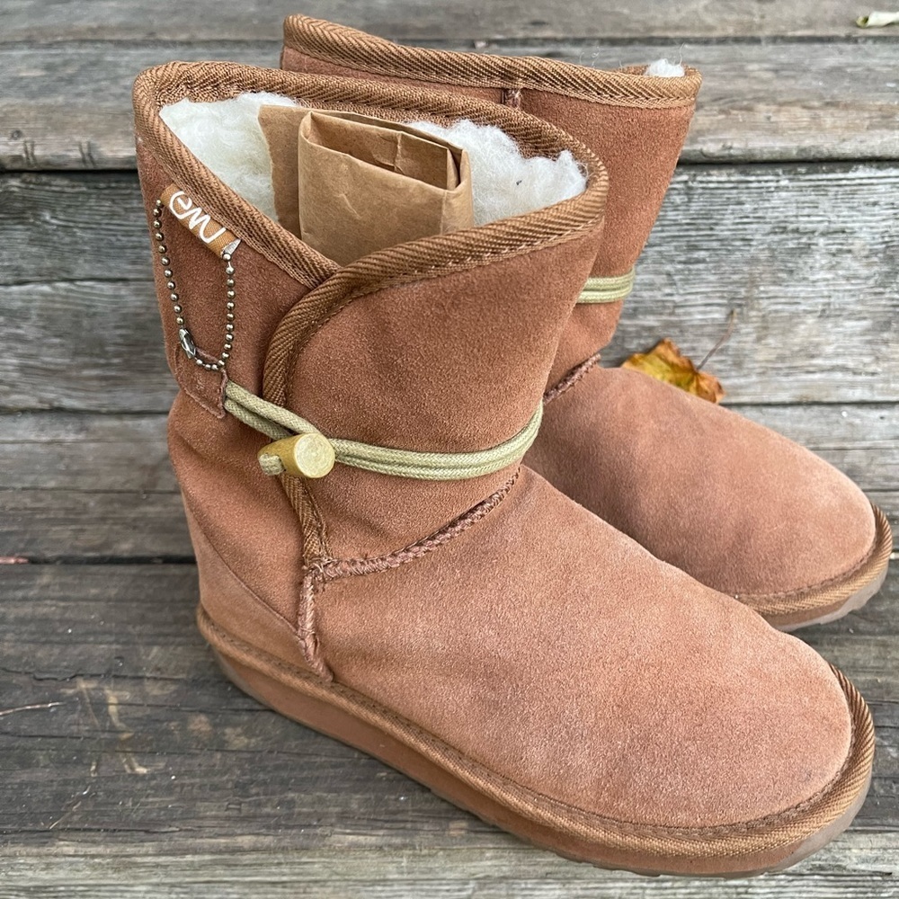 Emu winter suede brown boots - Picture 3 of 8
